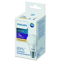 Лампа светодиодная Ecohome LED Bulb 7W E27 3000К 1PF | Код. 929002298967 | Philips